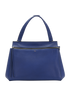 Edge, &pound;520, Handbags, Blue, Leather, Front view